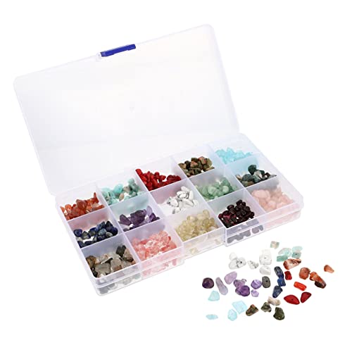 Angoily 1 Schachtel Perlen Natursteinen Fächer Diy Agate Beads für Schmuckherstellung für Armbänder und Ohrringe Angoily 1 Schachtel Perlen Natursteinen Fächer Diy Agate Beads für Schmuckherstellung für Armbänder und Ohrringe von Angoily