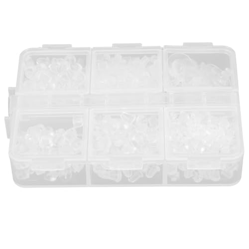 Angoily 1 Schachtel Silikon Ohrstecker Verschlüsse Ersatz Ohrring Stopper Backs für Damen und Teenager Komfortable Sichere Ohrstecker Rückseiten Diy Schmuckzubehör Set Angoily 1 Schachtel Silikon Ohrstecker Verschlüsse Ersatz Ohrring Stopper Backs für Damen und Teenager Komfortable Sichere Ohrstecker Rückseiten Diy Schmuckzubehör Set von Angoily