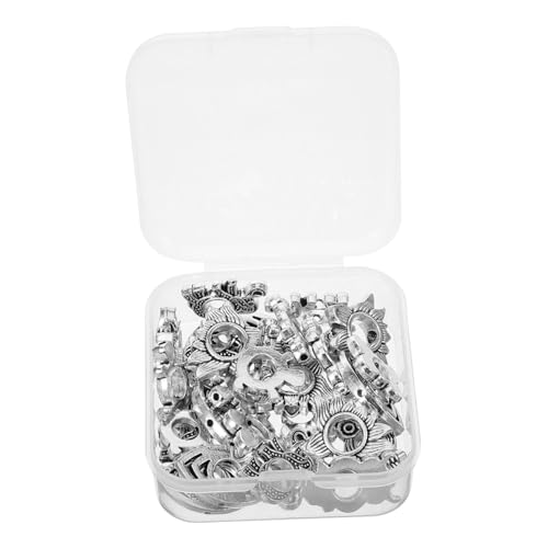Angoily 1 Schachtel armband herstellung kit perlen Stopper Tiere tierische Abstandsperlen Perlen für die Herstellung von Halsketten Anhänger lose Perlen DIY-Perlen Metall Angoily 1 Schachtel armband herstellung kit perlen Stopper Tiere tierische Abstandsperlen Perlen für die Herstellung von Halsketten Anhänger lose Perlen DIY-Perlen Metall von Angoily