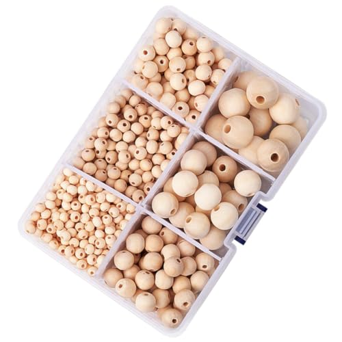 Angoily 1 Schachtel natürliche Holzperlen Perlen für Schmuckhersteller mit Cabochons Perlen zum Basteln Herstellung bastelmaterial bastel materialien DIY liefert Basteln Sie DIY-Perlen Angoily 1 Schachtel natürliche Holzperlen Perlen für Schmuckhersteller mit Cabochons Perlen zum Basteln Herstellung bastelmaterial bastel materialien DIY liefert Basteln Sie DIY-Perlen von Angoily