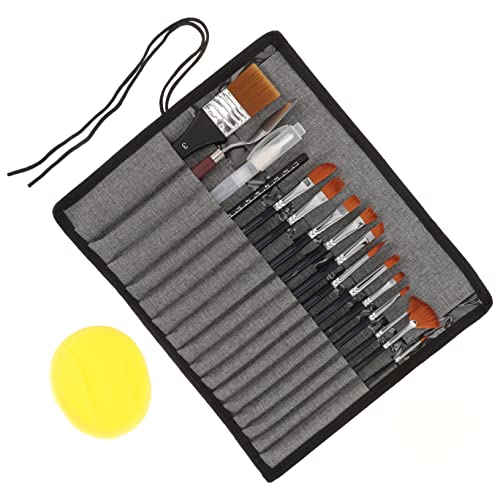 Angoily 1 Set Pinsel Set Farbe Wasser Gouache Öl Pigment Mischen Kunst Student Künstler Holz Nylon Wolle Angoily 1 Set Pinsel Set Farbe Wasser Gouache Öl Pigment Mischen Kunst Student Künstler Holz Nylon Wolle von Angoily