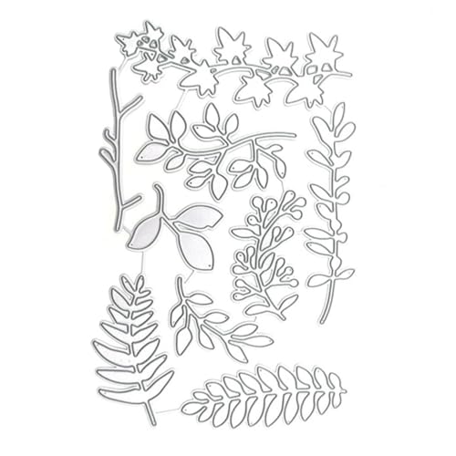 Angoily 1 Set Stanzformen Prägung Stanzungen Scrapbooking Joy Leaf Cuts Schablone Scrapbook Stanzformen Bastel Stanzformen Silber Kohlenstoffstahl Angoily 1 Set Stanzformen Prägung Stanzungen Scrapbooking Joy Leaf Cuts Schablone Scrapbook Stanzformen Bastel Stanzformen Silber Kohlenstoffstahl von Angoily