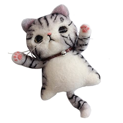 Angoily 1 Set Stechmaterialpaket Spielzeugkatze Für Drinnen Kleine Katzen Bastelkätzchen Spielzeugkatze Kunstkätzchen Filztiere Dickes Garn Das Tier Filztier Set Süßes Filz Angoily 1 Set Stechmaterialpaket Spielzeugkatze Für Drinnen Kleine Katzen Bastelkätzchen Spielzeugkatze Kunstkätzchen Filztiere Dickes Garn Das Tier Filztier Set Süßes Filz von Angoily