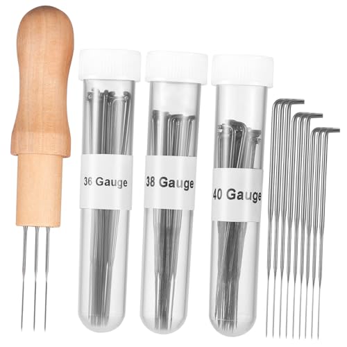 Angoily 1 Set Wollfilzzubehör Für Anfänger Gefilzte Nadelfilznadeln Nadelfilz Wollnadeln Filznadel Werkzeug Nadelfilz Hand Gobelinnadel Kinderfilz Stoffmaterialien Eisen von Angoily
