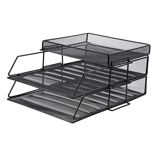 Angoily 1 Stück Aktenregal Gestell stapelbar Datei Büro Aktenhalter Schreibtisch Speicherorganisator Aktenordner für den Schreibtisch Desktop-Speicher Eisen Black Angoily 1 Stück Aktenregal Gestell stapelbar Datei Büro Aktenhalter Schreibtisch Speicherorganisator Aktenordner für den Schreibtisch Desktop-Speicher Eisen Black von Angoily