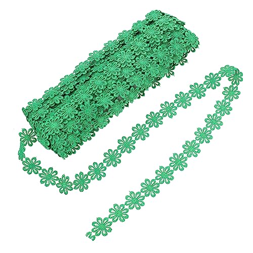 Angoily 1 Stück Breites Spitzenband für Diy Projekte Dekoratives Nähzubehör für Hochzeiten Partys und Handarbeiten Yards von Angoily