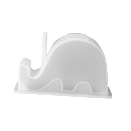 Angoily 1 Stück Diy Handyhalter Form Flexible und Wiederverwendbare Kristall Epoxidharz Gießform für Bürodekoration Stifthalter und Diy Projekte von Angoily