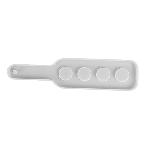 Angoily 1 Stück Diy Silikon Tray Gießform für Handarbeiten für Untersetzer und Gläser Bruchfest und Vielseitig Einsetzbar für Diy Projekte mit Glitzer Trockenblumen und Mehr von Angoily