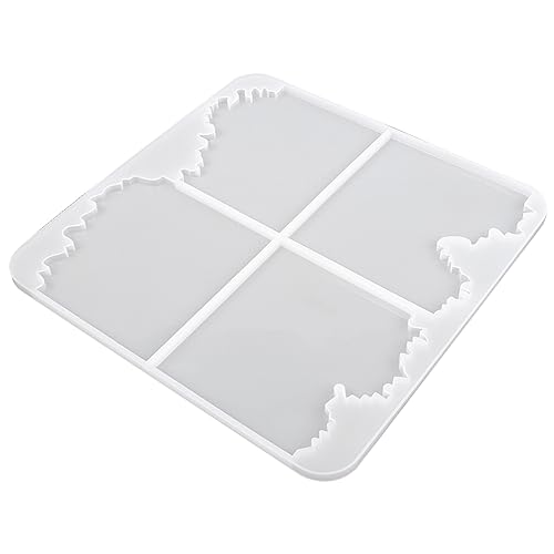 Angoily 1 Stück Diy Silikonform für Epoxidharz Unregelmäßige Wellenuntersetzer Tassenmatte Gießform für Heimdekoration Hochflexibel Transparent Einfach zu Reinigen für Ihre Individuellen Angoily 1 Stück Diy Silikonform für Epoxidharz Unregelmäßige Wellenuntersetzer Tassenmatte Gießform für Heimdekoration Hochflexibel Transparent Einfach zu Reinigen für Ihre Individuellen von Angoily