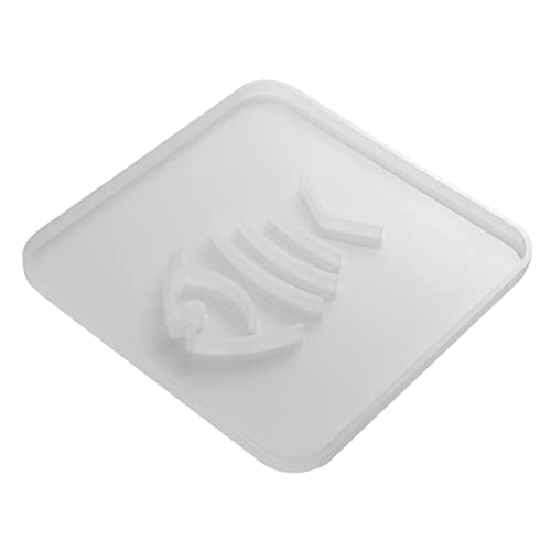 Angoily 1 Stück Diy Silikonform für Tischdekoration Epoxidharz Gießform mit Fischknochen Design Quadratische Untersetzerform Waschbar und Wiederverwendbar Angoily 1 Stück Diy Silikonform für Tischdekoration Epoxidharz Gießform mit Fischknochen Design Quadratische Untersetzerform Waschbar und Wiederverwendbar von Angoily