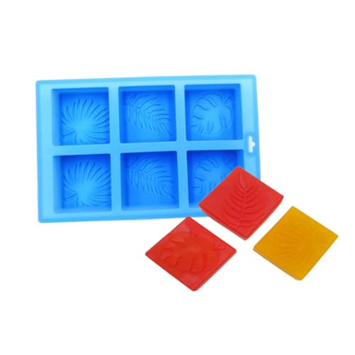 Angoily 1 Stück Handgemachte Seifenform mit Blattmuster Lebensmittelechte Seifenform für Diy Seifenherstellung und Desserts Angoily 1 Stück Handgemachte Seifenform mit Blattmuster Lebensmittelechte Seifenform für Diy Seifenherstellung und Desserts von Angoily