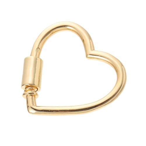 Angoily 1 Stück Herzförmiger Spannschloss Anhänger Oh Karabinerverschluss Schmuck Edelstahl Schlüsselschraube Karabinerverschluss Charm Herzförmiger Karabiner Schmuck Charm Herz Karabiner Angoily 1 Stück Herzförmiger Spannschloss Anhänger Oh Karabinerverschluss Schmuck Edelstahl Schlüsselschraube Karabinerverschluss Charm Herzförmiger Karabiner Schmuck Charm Herz Karabiner von Angoily