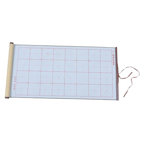 Angoily 1 Stück Hochwertige Chinesische Kalligraphie Wasser Schreibrolle Wiederverwendbares Schreibpapier für Kalligraphie Übungen Dekoration für Zuhause und Büro von Angoily