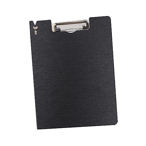 Angoily 1 Stück Klemmbrett Clip aus Hartfaser Schreibmappe für Schule und Büro Schwarz Stabiler Papierhalter mit Abgerundeten Ecken für Komfortables Schreiben und Einfache Handhabung Angoily 1 Stück Klemmbrett Clip aus Hartfaser Schreibmappe für Schule und Büro Schwarz Stabiler Papierhalter mit Abgerundeten Ecken für Komfortables Schreiben und Einfache Handhabung von Angoily