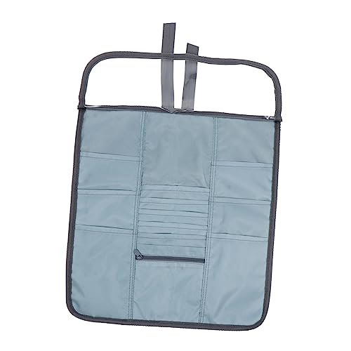 Angoily 1 Stück Leichte Häkelnadel Aufbewahrungstasche Organizer für Strick und Häkelzubehör Nähset für Unterwegs Multifunktionale Stricknadeltasche mit Fächern für Wollhaken und Nadeln von Angoily