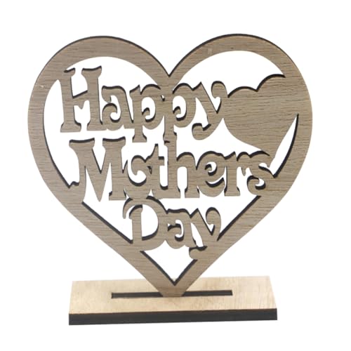 Angoily 1 Stück Liebesornamente Aus Holz Jubiläum Ihr Muttertag Leer Herz-plakette- Mama Bambus Angoily 1 Stück Liebesornamente Aus Holz Jubiläum Ihr Muttertag Leer Herz-plakette- Mama Bambus von Angoily