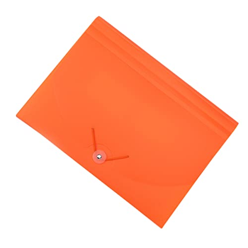 Angoily 1 Stück Mappe Dokumententasche Im A4-letter-format Büroordner Dateibeutel Organizer Für Office-dokumente Veranstalter Dokumentordner-organizer Aktentaschen Orange von Angoily