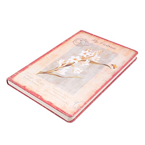 Angoily 1 Stück Notizbuch im Europäischen Stil mit Stoffeinband Tragbares Tagebuch für Notizen und Erinnerungen Perfektes für Freunde von Angoily