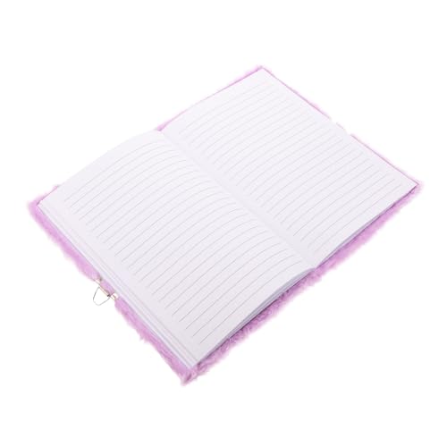 Angoily 1 Stück Plüsch Notizbuch mit Schwanzmuster Süßes Tagebuch für Schüler und Büroangestellte Vielseitig als Notizbuch und Scrapbook Verwendbar von Angoily