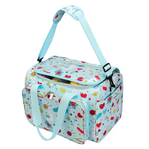 Angoily 1 Stück Praktische Oxford Aufbewahrungstasche für Strick und Häkelzubehör Robuste Diy Stricktasche für Garn und Reisebedarf Multifunktionale Organizer mit Großem Fassungsvermögen Angoily 1 Stück Praktische Oxford Aufbewahrungstasche für Strick und Häkelzubehör Robuste Diy Stricktasche für Garn und Reisebedarf Multifunktionale Organizer mit Großem Fassungsvermögen von Angoily