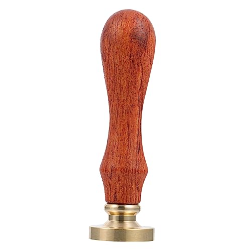 Angoily 1 Stück Retro Wachssiegel mit Katzen und Mondmuster Holzgriff Kupferkopf für Diy Einladungen Geschenkpapiere und Persönliche Dekoration von Angoily