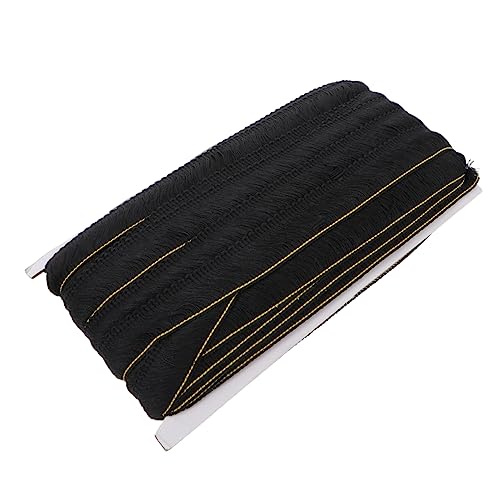 Angoily 1 Stück Schwarze Fransenborte Dekorative Spitze für Diy Bastelprojekte Kleidung Ohrringe Kissenbezüge Strapazierfähiges Einfach Zuzuschneiden Vielseitig Einsetzbar Angoily 1 Stück Schwarze Fransenborte Dekorative Spitze für Diy Bastelprojekte Kleidung Ohrringe Kissenbezüge Strapazierfähiges Einfach Zuzuschneiden Vielseitig Einsetzbar von Angoily