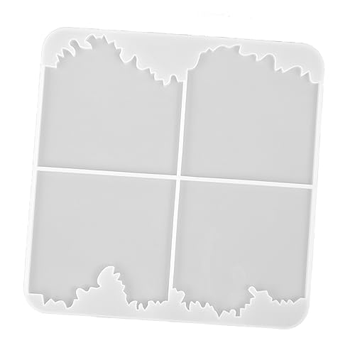 Angoily 1 Stück Unregelmäßige Ozeanwelle Silikonform Diy Kristall Epoxid Gießform für Tassenuntersetzer und Tischdeko Weiß Vierfächer Hochflexibel und Einfach zu Reinigen Angoily 1 Stück Unregelmäßige Ozeanwelle Silikonform Diy Kristall Epoxid Gießform für Tassenuntersetzer und Tischdeko Weiß Vierfächer Hochflexibel und Einfach zu Reinigen von Angoily