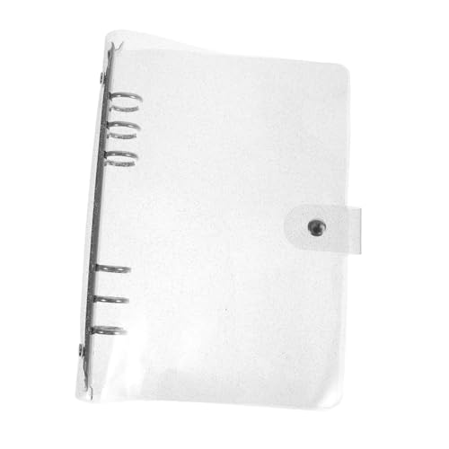 Angoily 1 Stück Wasserdichtes Handbuchcover für Notizbücher Transparente Schutzhülle mit Löchern für Lose für Lehrer und Büroangestellte Angoily 1 Stück Wasserdichtes Handbuchcover für Notizbücher Transparente Schutzhülle mit Löchern für Lose für Lehrer und Büroangestellte von Angoily