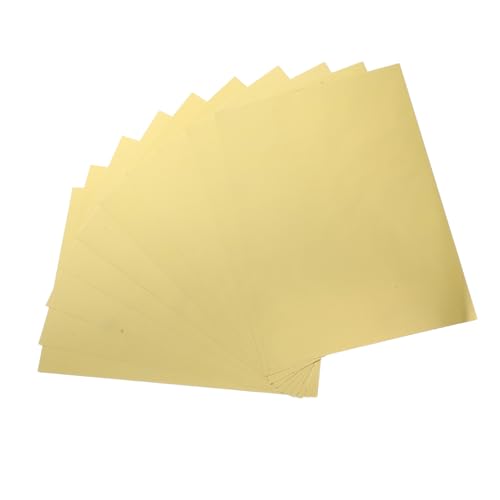 Angoily 10 Blätter Goldener einseitiger Karton goldenes Kartonpapier Goldfolienpapier goldenes Origami-Papier Goldmetallisches Papier 275g Papier Angoily 10 Blätter Goldener einseitiger Karton goldenes Kartonpapier Goldfolienpapier goldenes Origami-Papier Goldmetallisches Papier 275g Papier von Angoily