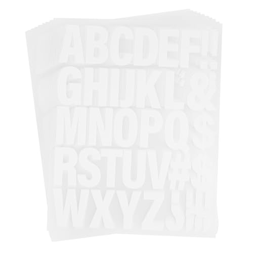 Angoily 10 Blatt Bügelbuchstaben Selbstklebende Patches Vinyl für Textilien Kreative Wärmeübertragungsbuchstaben für Kleidung Taschen und Dekorationen Angoily 10 Blatt Bügelbuchstaben Selbstklebende Patches Vinyl für Textilien Kreative Wärmeübertragungsbuchstaben für Kleidung Taschen und Dekorationen von Angoily