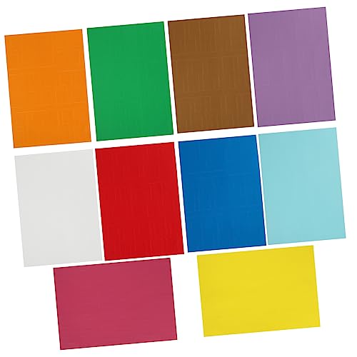 Angoily 10 Blatt Kabeletikettenpapier Beschreibbare Kabelanhänger Beschreibbare Aufkleber Kabeletiketten Etikettenstreifen Kabeletiketten Elektronikkabeletiketten Farbige Angoily 10 Blatt Kabeletikettenpapier Beschreibbare Kabelanhänger Beschreibbare Aufkleber Kabeletiketten Etikettenstreifen Kabeletiketten Elektronikkabeletiketten Farbige von Angoily