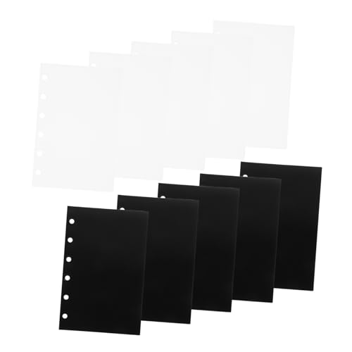 Angoily 10 Blatt Ordner Bindemittel gefüttert Klarsichtbeutel Taschenordner Veranstalter Datei notizzettel Loseblatt-Notizblocktasche Nachfülltasche Notebooktasche pp Angoily 10 Blatt Ordner Bindemittel gefüttert Klarsichtbeutel Taschenordner Veranstalter Datei notizzettel Loseblatt-Notizblocktasche Nachfülltasche Notebooktasche pp von Angoily
