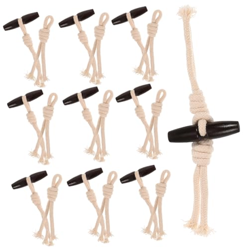 Angoily 10 Paare Schnalle Aus Holzhorn Mantelknöpfe Groß Jacke Beschichten Sie Dekorative Knöpfe Tasten Hornknopf Knebelverschlüsse Für Mäntel Knöpfe Für Retro-kleidung Umschalten Harz von Angoily