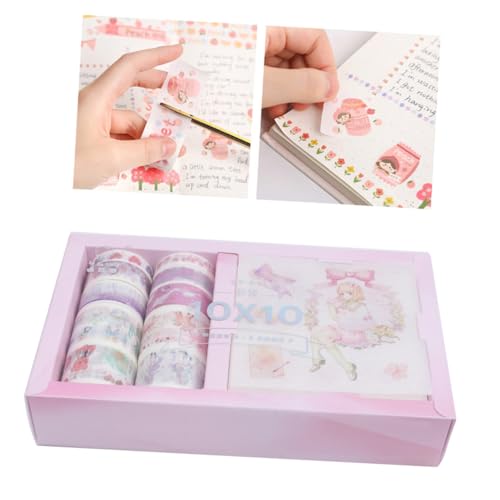Angoily 10 Rollen Handbuch Klebebänder Dekorative Buchaufkleber Scrapbook Decals Washi Papier Notizbuch Tagebuch Bastelprojekte Geschenkideen für Erwachsene Angoily 10 Rollen Handbuch Klebebänder Dekorative Buchaufkleber Scrapbook Decals Washi Papier Notizbuch Tagebuch Bastelprojekte Geschenkideen für Erwachsene von Angoily
