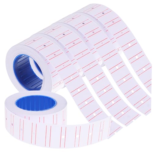Angoily 10 Rollen Selbstklebende Preisschilder für Schmuck Einreihiges Preisschild papier Starke Haftung Leicht Lesbar Geeignet für Einzelhandel und Kleine Unternehmen Angoily 10 Rollen Selbstklebende Preisschilder für Schmuck Einreihiges Preisschild papier Starke Haftung Leicht Lesbar Geeignet für Einzelhandel und Kleine Unternehmen von Angoily