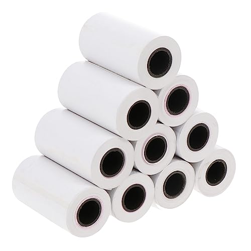 Angoily 10 Rollen Thermal Papierrollen für Pos Kassen für Drucker Restaurants und Geschäften Langlebig Klarer Druck Angoily 10 Rollen Thermal Papierrollen für Pos Kassen für Drucker Restaurants und Geschäften Langlebig Klarer Druck von Angoily