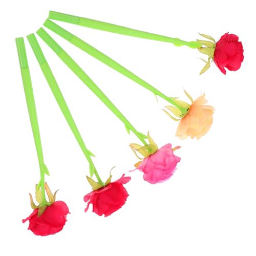 Angoily 10 Stck. Kugelschreiber mit Realistischer Rosenblüte Glatte Schreibfunktion Leicht und Langlebig Vielseitig für Büro Schule und Zuhause Farblich Sortiert Ballpoint Ink Pens Angoily 10 Stck. Kugelschreiber mit Realistischer Rosenblüte Glatte Schreibfunktion Leicht und Langlebig Vielseitig für Büro Schule und Zuhause Farblich Sortiert Ballpoint Ink Pens von Angoily