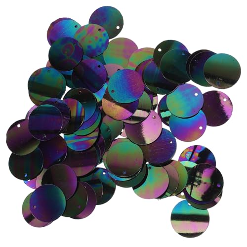 Angoily 10 Stickerei Pailletten Runden Nähen Pailletten Für Die Taschenherstellung Runde Pailletten Kleid Pailletten Nähzubehör Pailletten Für Heimwerker Pailletten Für Bekleidung Pvc von Angoily