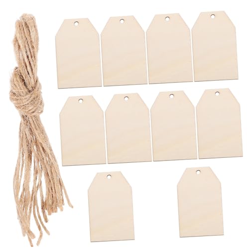 Angoily 10 Stk. Holzanhänger Unbehandelt für Diy Bastelprojekte Leere Holzschilder für Weihnachtsbaumdekoration Glatte Oberfläche für Kreative Gestaltungen Angoily 10 Stk. Holzanhänger Unbehandelt für Diy Bastelprojekte Leere Holzschilder für Weihnachtsbaumdekoration Glatte Oberfläche für Kreative Gestaltungen von Angoily