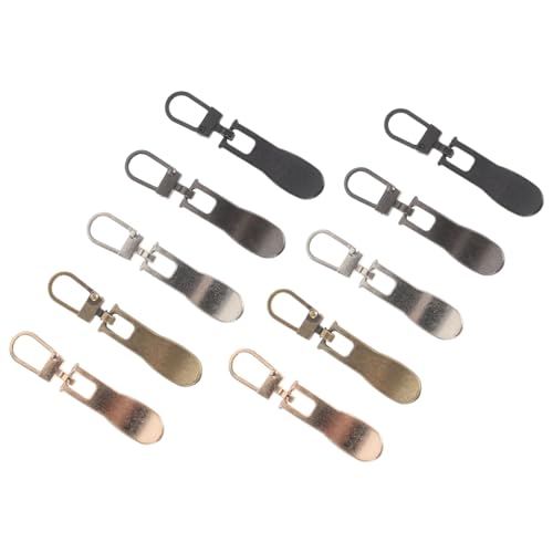 Angoily 10 Stück Abnehmbare Reißverschluss Zipper für Jacken Taschen und Schuhe Robust Installieren zur Reparatur von Zippern mit Dünnen Löchern Angoily 10 Stück Abnehmbare Reißverschluss Zipper für Jacken Taschen und Schuhe Robust Installieren zur Reparatur von Zippern mit Dünnen Löchern von Angoily