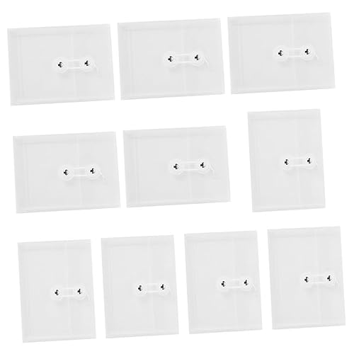 Angoily 10 Stück Aktenhalter Ordner Umschlagmappen Dokumentenumschlag Button-Design-Dateitaschen Dokumentenmappen Kunststoffmappen für Dokumente Plastikumschläge Transparent Angoily 10 Stück Aktenhalter Ordner Umschlagmappen Dokumentenumschlag Button-Design-Dateitaschen Dokumentenmappen Kunststoffmappen für Dokumente Plastikumschläge Transparent von Angoily