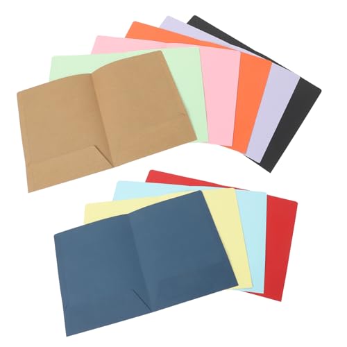 Angoily 10 Stück Aktenordner Zwei-taschen-ordner Schulmappen Mit Taschen Portfolio-ordner Notizbuch Mit Ordner Trennwände Mit Taschen Ordner Mit Brads Papier Angoily 10 Stück Aktenordner Zwei-taschen-ordner Schulmappen Mit Taschen Portfolio-ordner Notizbuch Mit Ordner Trennwände Mit Taschen Ordner Mit Brads Papier von Angoily