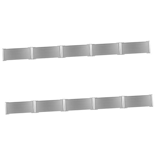Angoily 10 Stück Aluminium Türschild Blanko Namensschild für Bürotüren Robust und Leicht zu Reinigen für Cafés und Dekorationen von Angoily