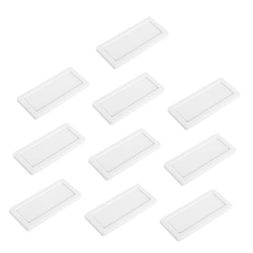 Angoily 10 Stück Büro Aktenetiketten Ordner Magnetetiketten Für Stahlregale Bücherregal Etiketten Ordner Etiketten Etikettenmagnete Abnehmbare Aktenordner Etiketten Blanke von Angoily