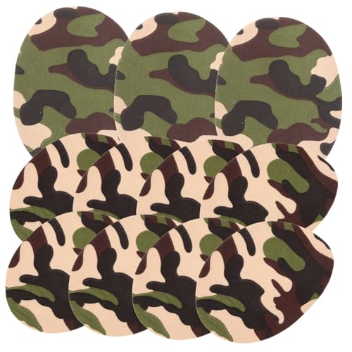 Angoily 10 Stück Camouflage Bügel Patches aus Polyester Strapazierfähige Reparaturflicken für Jacken Jeans Kleidung zum Aufbügeln und Aufnähen Vielseitig für DIY und Kleidungsmendungen Angoily 10 Stück Camouflage Bügel Patches aus Polyester Strapazierfähige Reparaturflicken für Jacken Jeans Kleidung zum Aufbügeln und Aufnähen Vielseitig für DIY und Kleidungsmendungen von Angoily