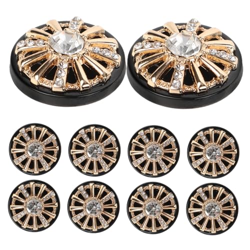 Angoily 10 Stück Diamond-in-Reisknöpfe Kleidung farbig Handwerk geformt verschönern Naht Hemdknöpfe selber machen Mantelknopf Knöpfe nähen Tasten zum Austauschen Mantelknöpfe Metall Angoily 10 Stück Diamond-in-Reisknöpfe Kleidung farbig Handwerk geformt verschönern Naht Hemdknöpfe selber machen Mantelknopf Knöpfe nähen Tasten zum Austauschen Mantelknöpfe Metall von Angoily