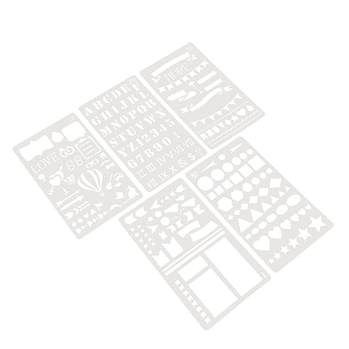 Angoily 10 Stück Diy Schablonen Fashion Drawing Stencils für Malprojekte Wiederverwendbar Hochwertigem Material für Scrapbooking und Dekoration Angoily 10 Stück Diy Schablonen Fashion Drawing Stencils für Malprojekte Wiederverwendbar Hochwertigem Material für Scrapbooking und Dekoration von Angoily