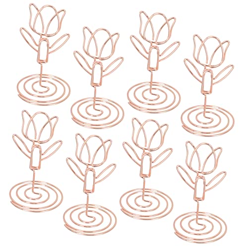 Angoily 10 Stück Fotohalter aus Draht hochzeitsdeko schreintischorganizer büroklammern Tischkartenhalter wedding decor staffelei Tischnummer steht Fotohalter -Clipständer Metall Rose Gold Angoily 10 Stück Fotohalter aus Draht hochzeitsdeko schreintischorganizer büroklammern Tischkartenhalter wedding decor staffelei Tischnummer steht Fotohalter -Clipständer Metall Rose Gold von Angoily