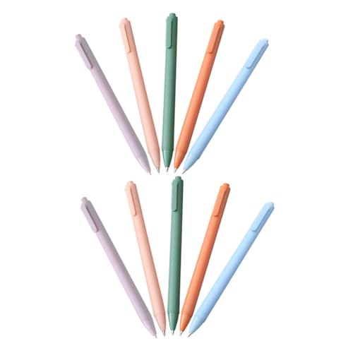 Angoily 10 Stück Gel Stift Zappelstift Tagebuchstifte Gelstifte farbig Stifte für Krankenschwestern ästhetische Stifte Schulbedarf Kugelschreiber süßes stationäres Tintenstift Plastik Angoily 10 Stück Gel Stift Zappelstift Tagebuchstifte Gelstifte farbig Stifte für Krankenschwestern ästhetische Stifte Schulbedarf Kugelschreiber süßes stationäres Tintenstift Plastik von Angoily