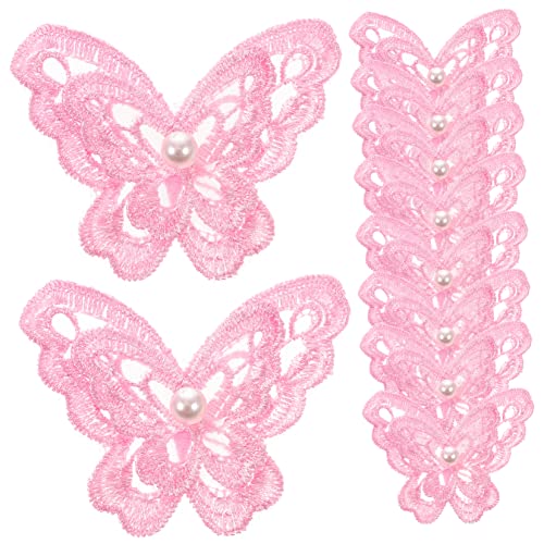 Angoily 10 Stück Gestickter Schmetterlings-patch Stoff Gestickte Aufnäher Für Spitzenflecken Für Jeans Stickerei Hochzeitskleid Schmetterlingsnähte Auf Applique Patch Reparaturflicken Rosa Angoily 10 Stück Gestickter Schmetterlings-patch Stoff Gestickte Aufnäher Für Spitzenflecken Für Jeans Stickerei Hochzeitskleid Schmetterlingsnähte Auf Applique Patch Reparaturflicken Rosa von Angoily